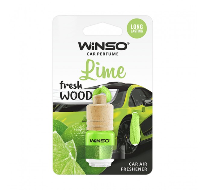 Ароматизатор Winso Fresh Wood Lime, 4мл рідкий, ціна: 73 грн.