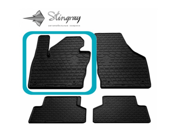 Audi Q3 (8U) (2011-2019) коврик передний левый (Stingray), цена: 754 грн.