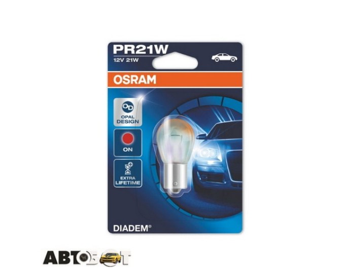 Лампа накаливания Osram DIADEM PR21W 12V 7508LDR-01B (1 шт.), цена: 1 352 грн.