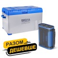 Холодильник автомобільний Brevia 30л 22410 + портативна зарядна станція Brevia ePower 96Ah, ціна: 17 047 грн.