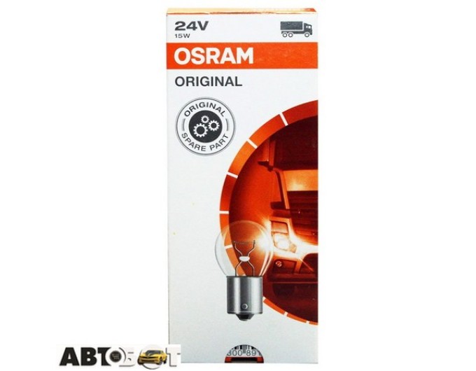 Лампа розжарювання Osram ORIGINAL P21W 24V 7529 (1 шт.), ціна: 18 грн.