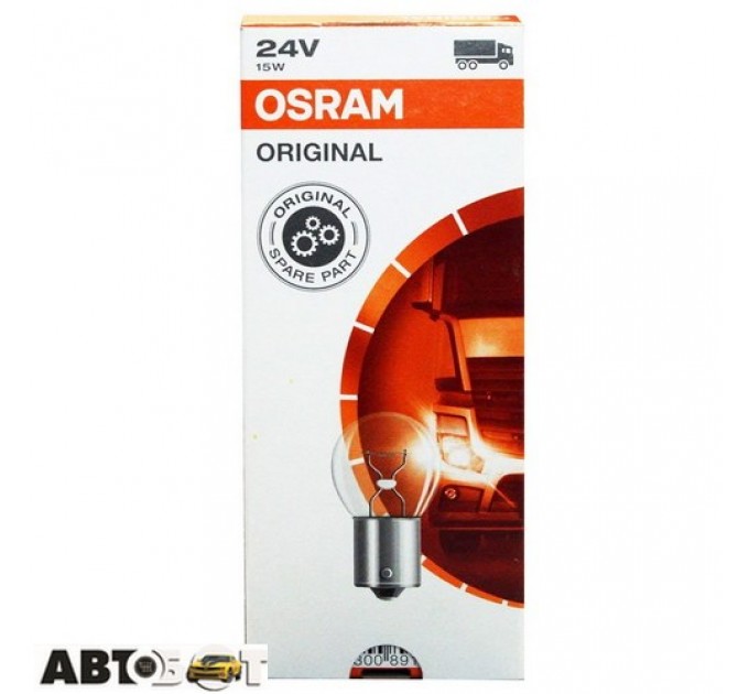  Лампа накаливания Osram ORIGINAL P21W 24V 7529 (1 шт.)