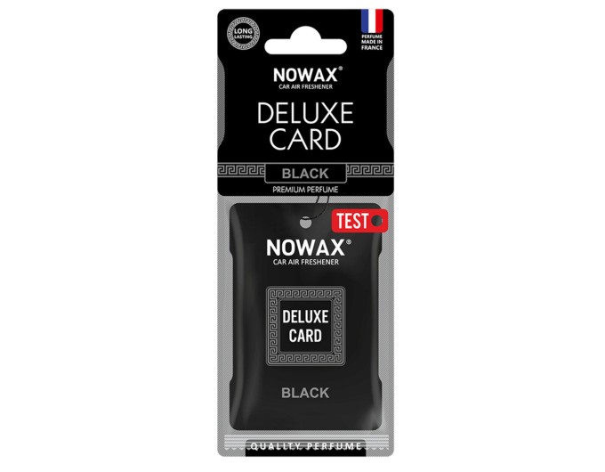 Ароматизатор Nowax Delux Card Black, 6g сухий, ціна: 48 грн.