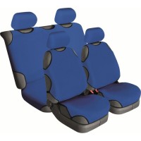 Майки універсал Beltex Cotton темно-синій, на 4 сидіння, без підголовників