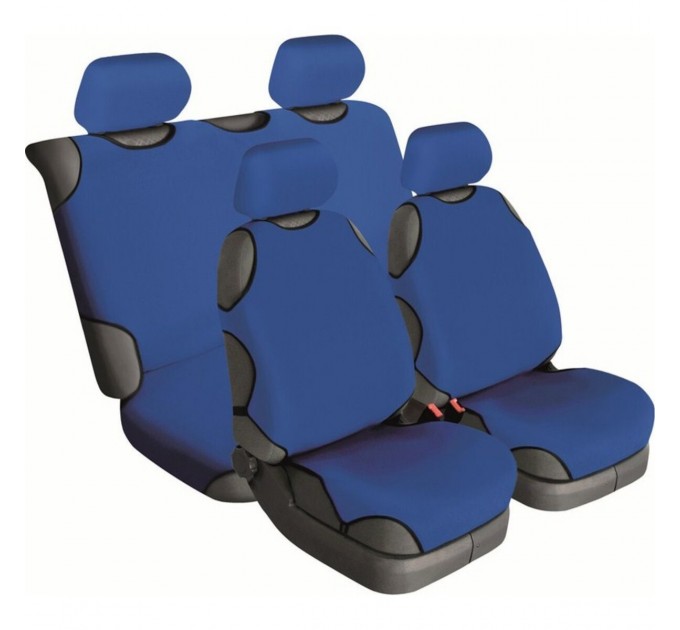 Майки універсал Beltex Cotton темно-синій, на 4 сидіння, без підголовників, ціна: 973 грн.