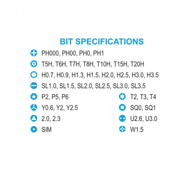 Викрутка Brevia з комплектом насадок для точних робіт алюмінієва 10х127мм, 46в1, ціна: 742 грн.