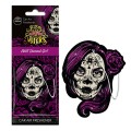 Ароматизатор Aroma Car Cellulose Dia De Los Muertos - Violet Diamond Girl сухой, цена: 57 грн.