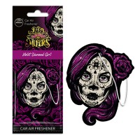Ароматизатор Aroma Car Cellulose Dia De Los Muertos - Violet Diamond Girl сухой
