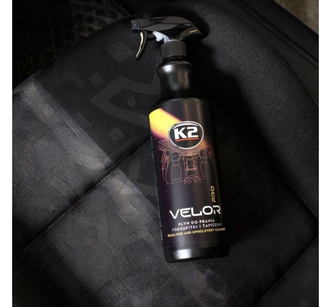 Средство для очистки тканевой обивки и ковров K2 Velor Pro 1л, цена: 245 грн.