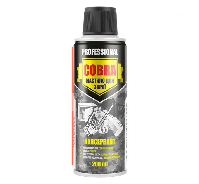 Смазка консервант для оружия Nowax Professional Weapons Preservative Cobra, 200мл, цена: 243 грн.