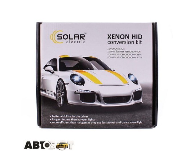 Комплект ксенону SOLAR H1 4300K 35W Ballast 4143, ціна: 1 476 грн.