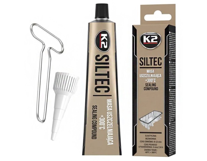 Герметик K2 Siltec силиконовый 90г, цена: 106 грн.