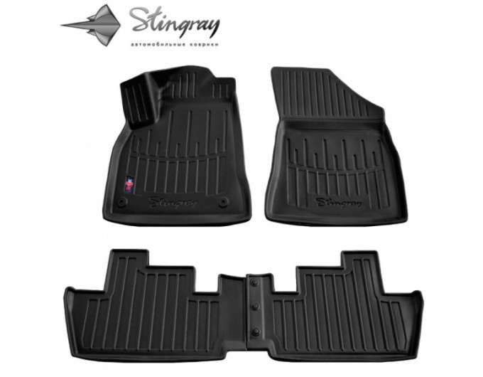 Peugeot 3008 (2009-2016) комплект 3D ковриков с 4 штук (Stingray), цена: 1 870 грн.
