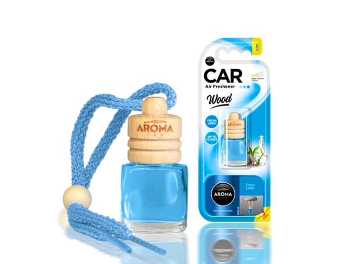 Ароматизатор Aroma Car Wood - FRESH LINEN 6ml, цена: 109 грн.