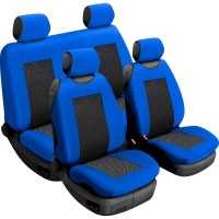 Чехлы универсал Beltex Comfort синий на 4 сидения, без подголовнико
