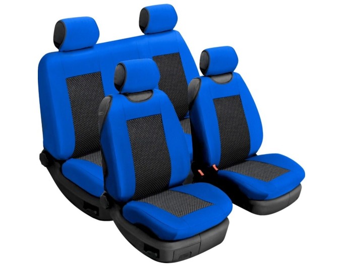 Чохли універсал Beltex Comfort синій на 4 сидіння, без підголівників, ціна: 2 139 грн.
