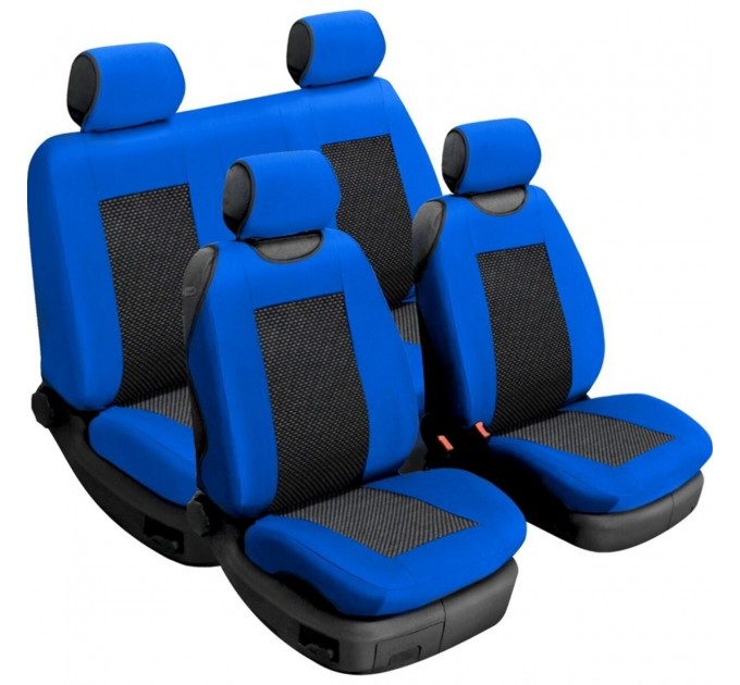 Чохли універсал Beltex Comfort синій на 4 сидіння, без підголівників, ціна: 1 839 грн.