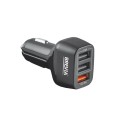 Автомобильное зарядное устройство Brevia ePower TriDrive 42W 3xUSB-A черный, цена: 328 грн.