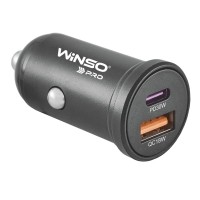 Автомобильное зарядное устройство Winso Pro 48W 1xUSB-C+1xUSB-A