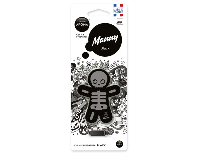 Ароматизатор Aroma Car Manny Black сухой, цена: 125 грн.