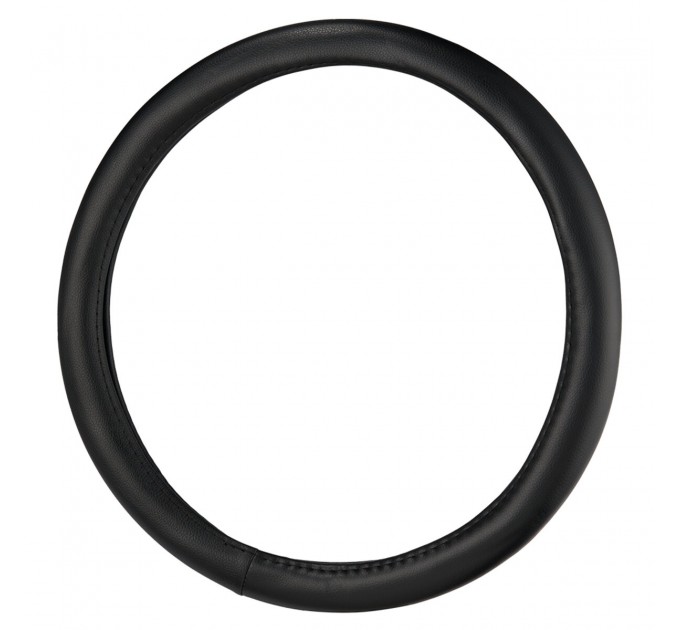 Чохол на кермо Carlife 37-39см, екошкіра, чорний, один шов SW140M, ціна: 223 грн.