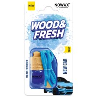 Ароматизатор воздуха в блистере Nowax Wood&Fresh - New Car