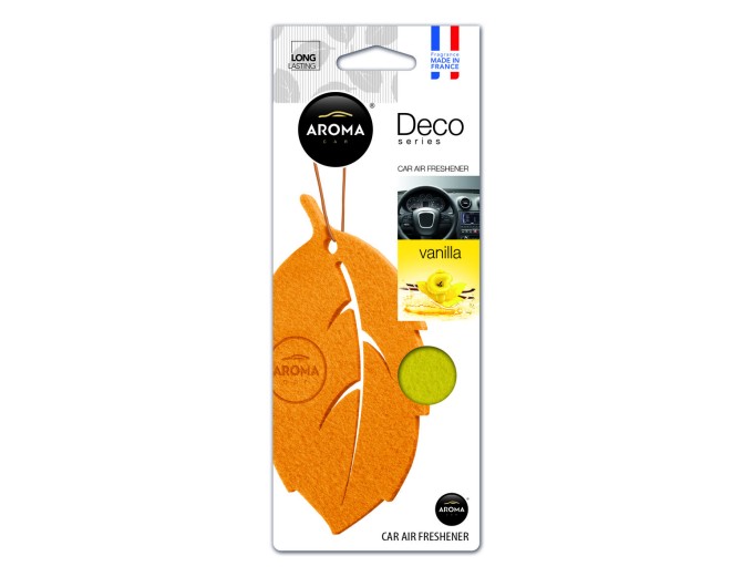 Ароматизатор Aroma Car Deco Leaf Lemon сухой, цена: 86 грн.