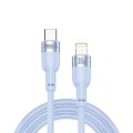 Кабель Brevia Type-C to Lightning 30W 1,2м, синій ZIP, ціна: 204 грн.
