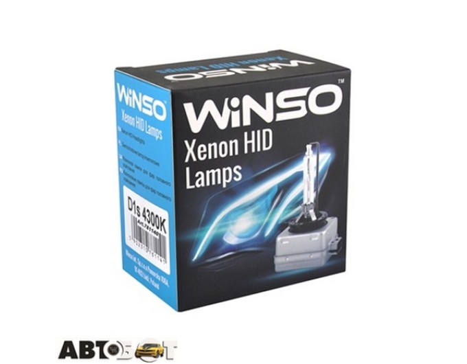 Ксенонова лампа Winso D1S 4300K 35W 781140 (2 шт.), ціна: 1 221 грн.