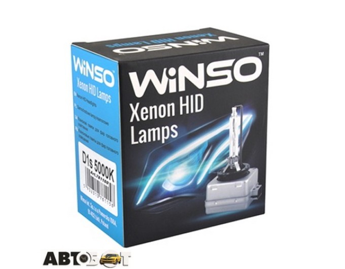 Ксенонова лампа Winso D1S 5000K 35W 781150 (2 шт.), ціна: 1 221 грн.