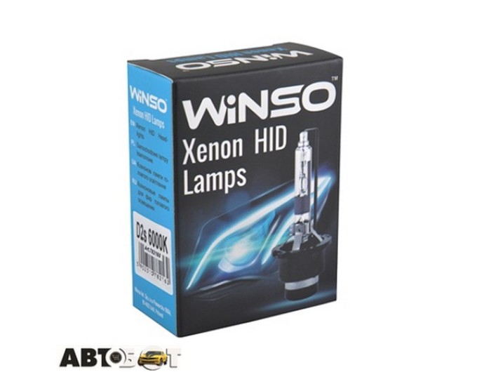 Ксенонова лампа Winso D2S 6000K 35W 782160 (2 шт.), ціна: 360 грн.