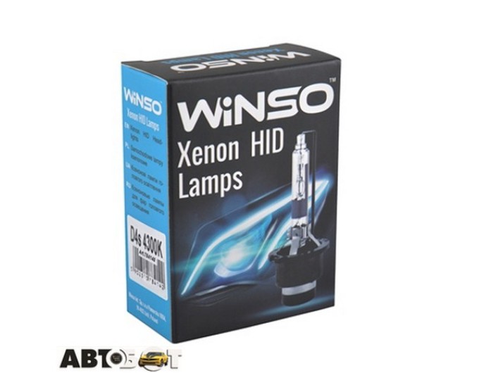 Ксенонова лампа Winso D4S 4300K 35W 784140 (2 шт.), ціна: 889 грн.