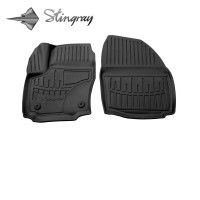 Ford Galaxy (WA6) (2011-2015) (кліпса FC2) комплект 3D ковриков с 2 штук (Stingray)