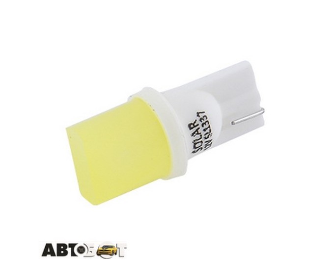 LED лампа SOLAR T10 W2.1x9.5d 12V 1COB white SL1337 (2 шт.), цена: 41 грн.