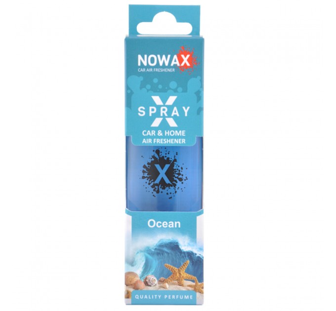 Ароматизатор Nowax X Spray Ocean в коробці, ціна: 140 грн.
