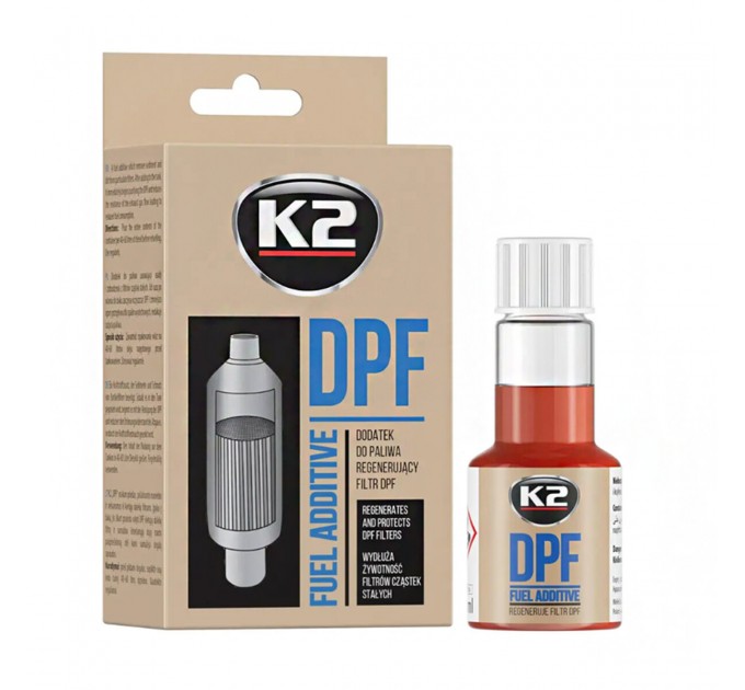 Очисник сажового фільтра K2 DPF 50мл, ціна: 92 грн.