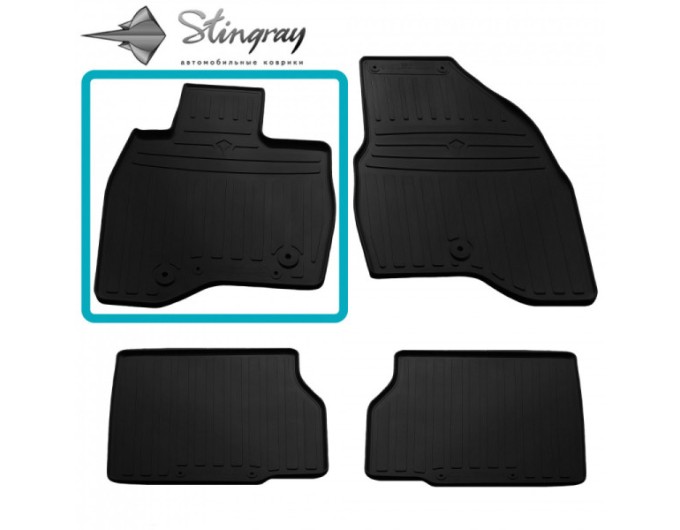 Ford Explorer V (U502) (2010-2015) коврик передний левый (Stingray), цена: 919 грн.