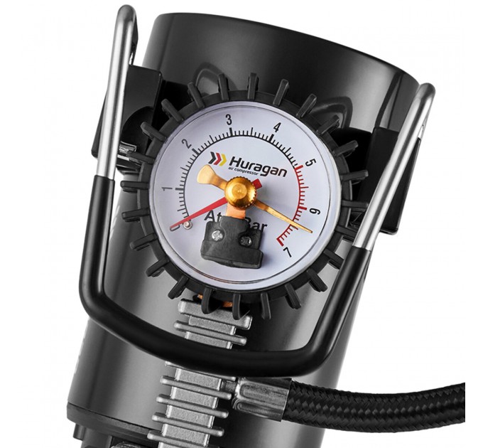 Компресор автомобільний Huragan 12В 7Атм 37л/хв з автостопом, ціна: 1 232 грн.