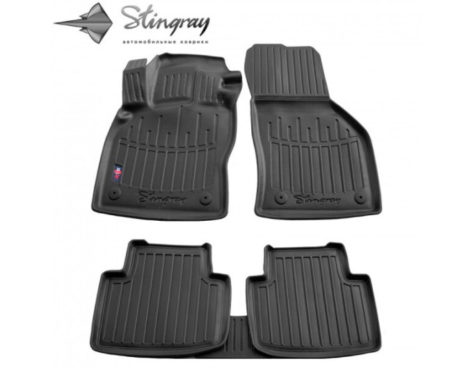 Skoda Superb III (3V) (2015-...) комплект 3D килимків з 5 штук (Stingray), ціна: 1 870 грн.