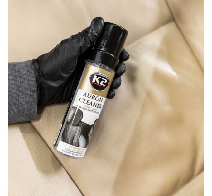 Набір для догляду за шкіряною оббивкою K2 Auron Set з щіткою та мікрофіброю, ціна: 840 грн.