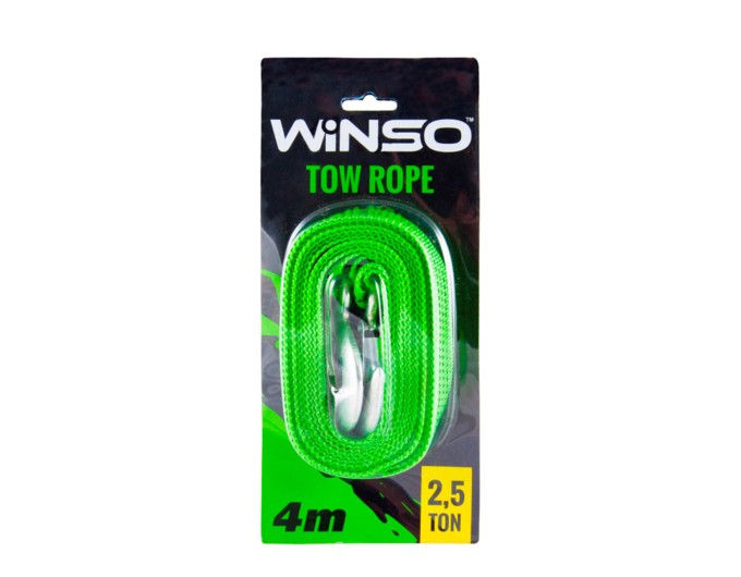 Буксировочный трос Winso 2,5т, 4м, цена: 232 грн.