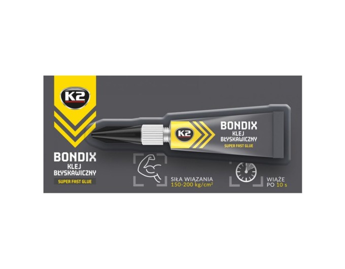 Суперклей K2 Bondix Super Fast 3г, цена: 24 грн.