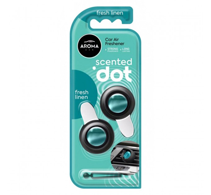 Ароматизатор Aroma Car Double DOT - Fresh Linen рідкий, ціна: 189 грн.