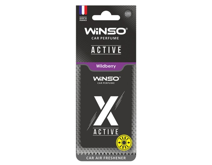 Освежитель воздуха Winso X Active целлюлозный ароматизатор Wildberry, цена: 37 грн.