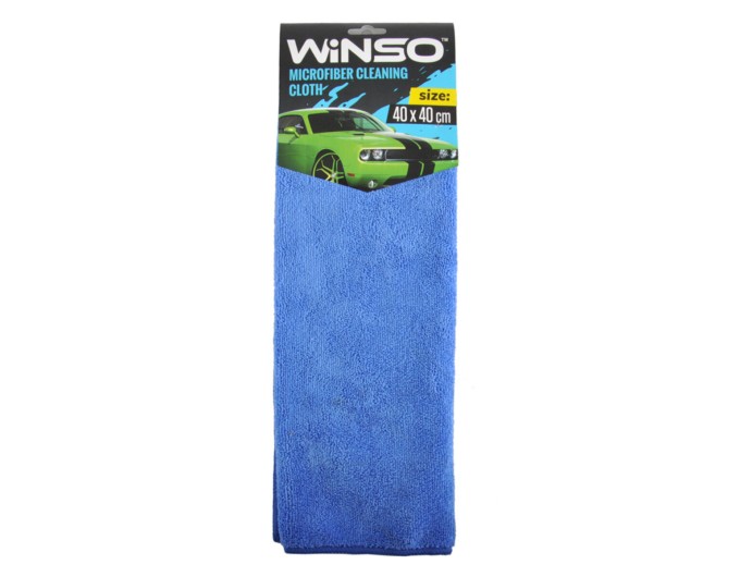 Тряпка из микрофибры Winso, 40x40см, синя, цена: 48 грн.