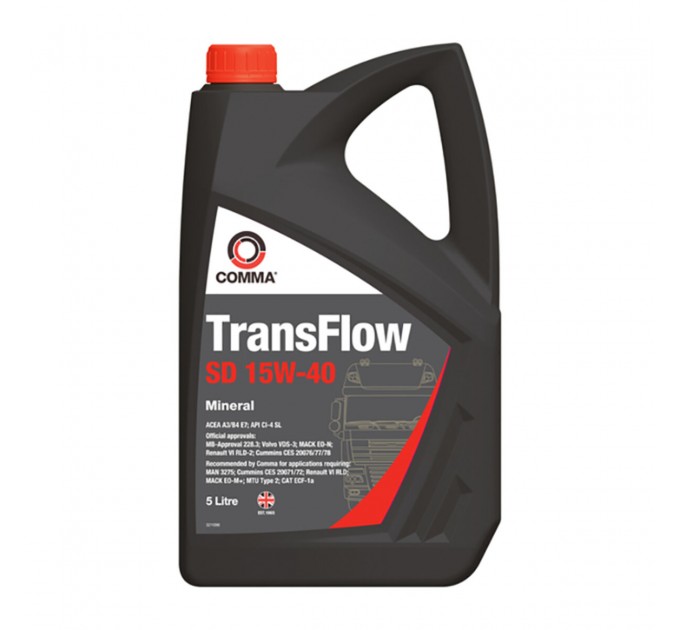 Моторное масло TRANSFLOW SD 15W-40 5л, цена: 1 161 грн.