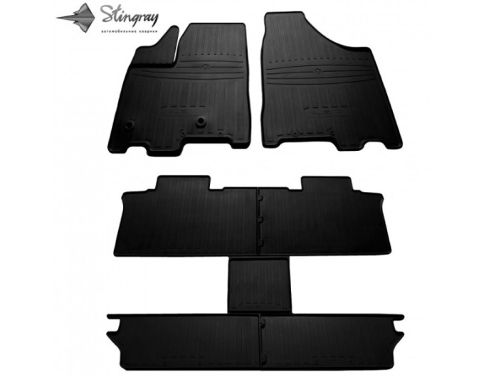Toyota Sienna III (6 seats) (2010-2020) комплект ковриков с 7 штук (Stingray), цена: 5 049 грн.