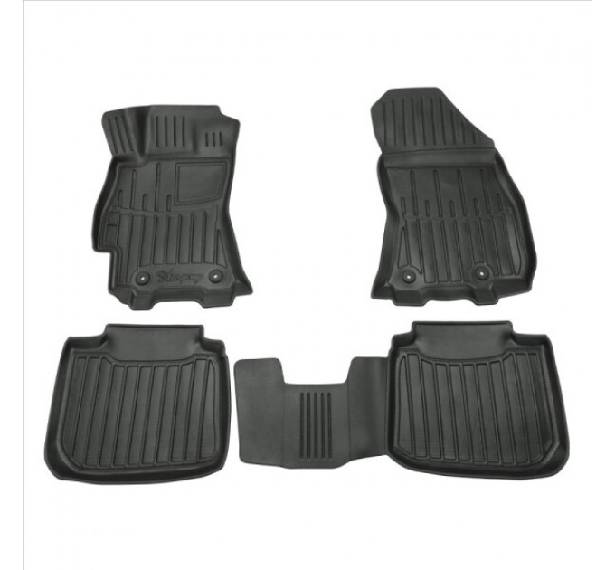 Subaru Outback (BS) (2014-2020) комплект 3D килимків з 4 штук (Stingray), ціна: 1 870 грн.