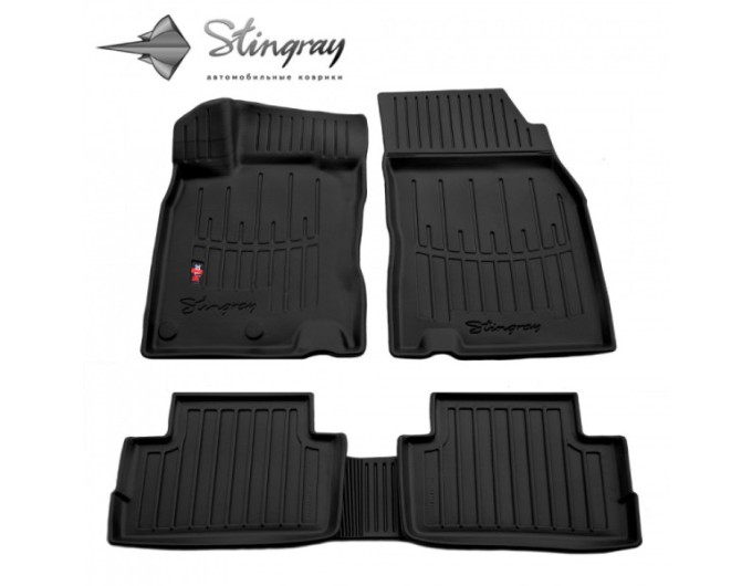 Nissan QASHQAI (2014-...) комплект 3D ковриков с 5 штук (Stingray), цена: 1 870 грн.