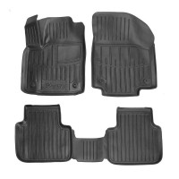 Volkswagen Atlas (2017-...) комплект 3D килимків з 4 штук (Stingray)